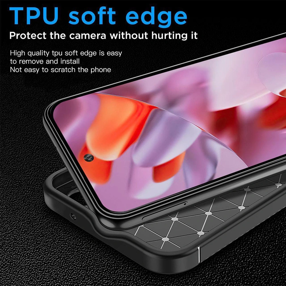 Kryt Google Pixel 9 Pro XL, Techsuit CarbonFiber černý