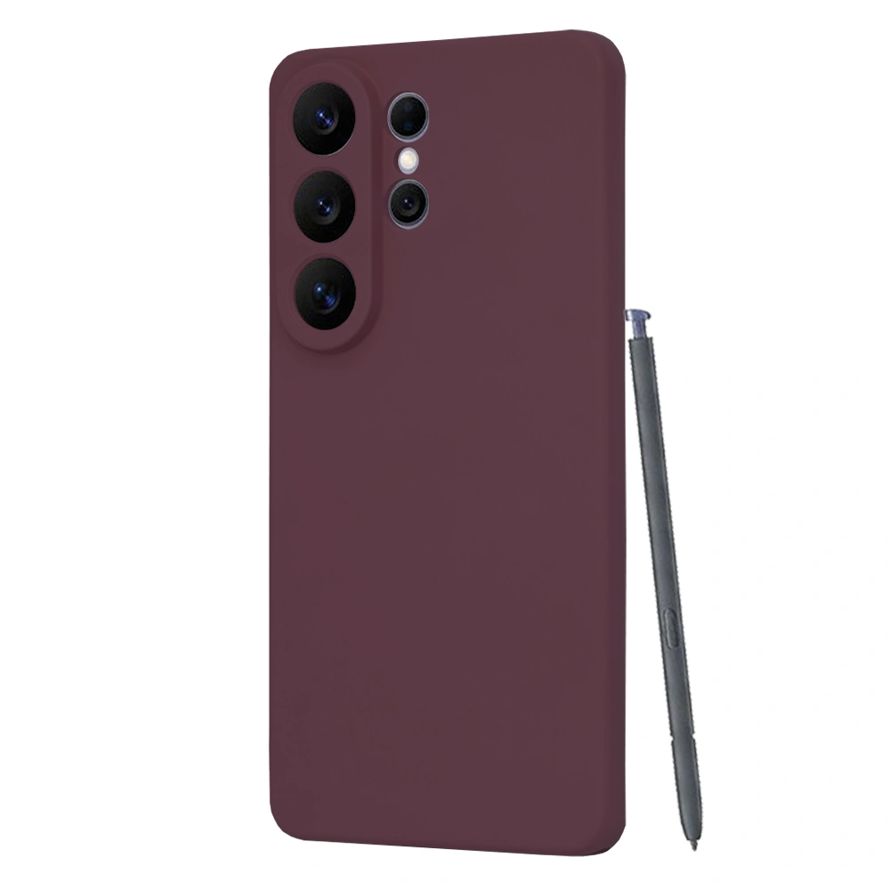 Kryt Samsung Galaxy S26 Ultra, SoftFlex MagSafe - plum red