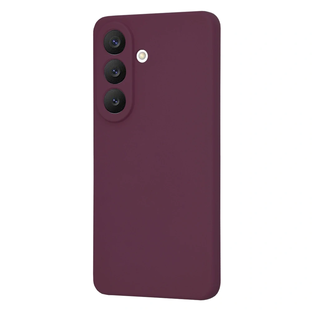 Kryt Samsung Galaxy S26, SoftFlex MagSafe - plum red