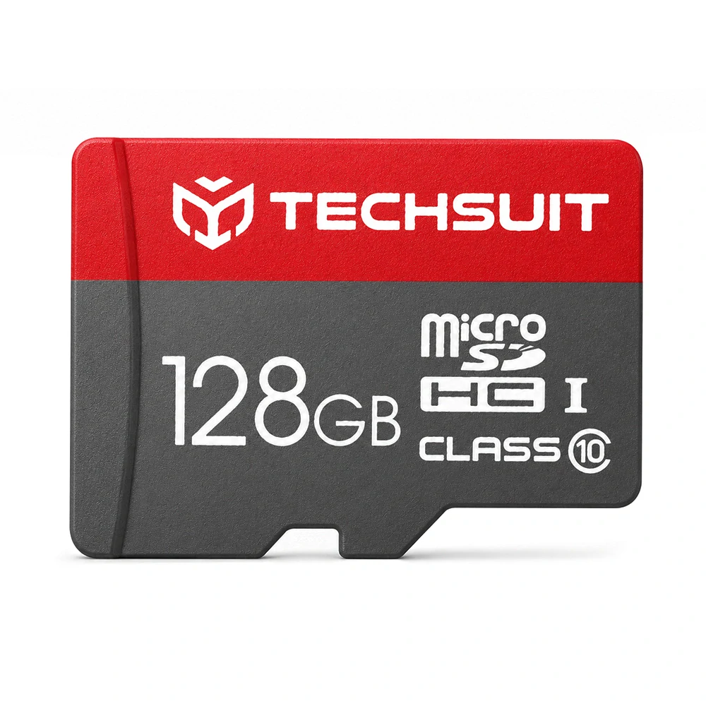 Paměťová karta Techsuit microSDHC 128GB + adaptér, class 10