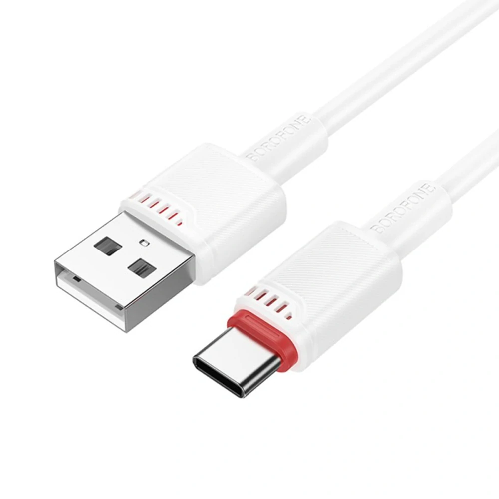 Datový kabel USB typ C 1m Borofone Beneficio Series (BX110) bílý
