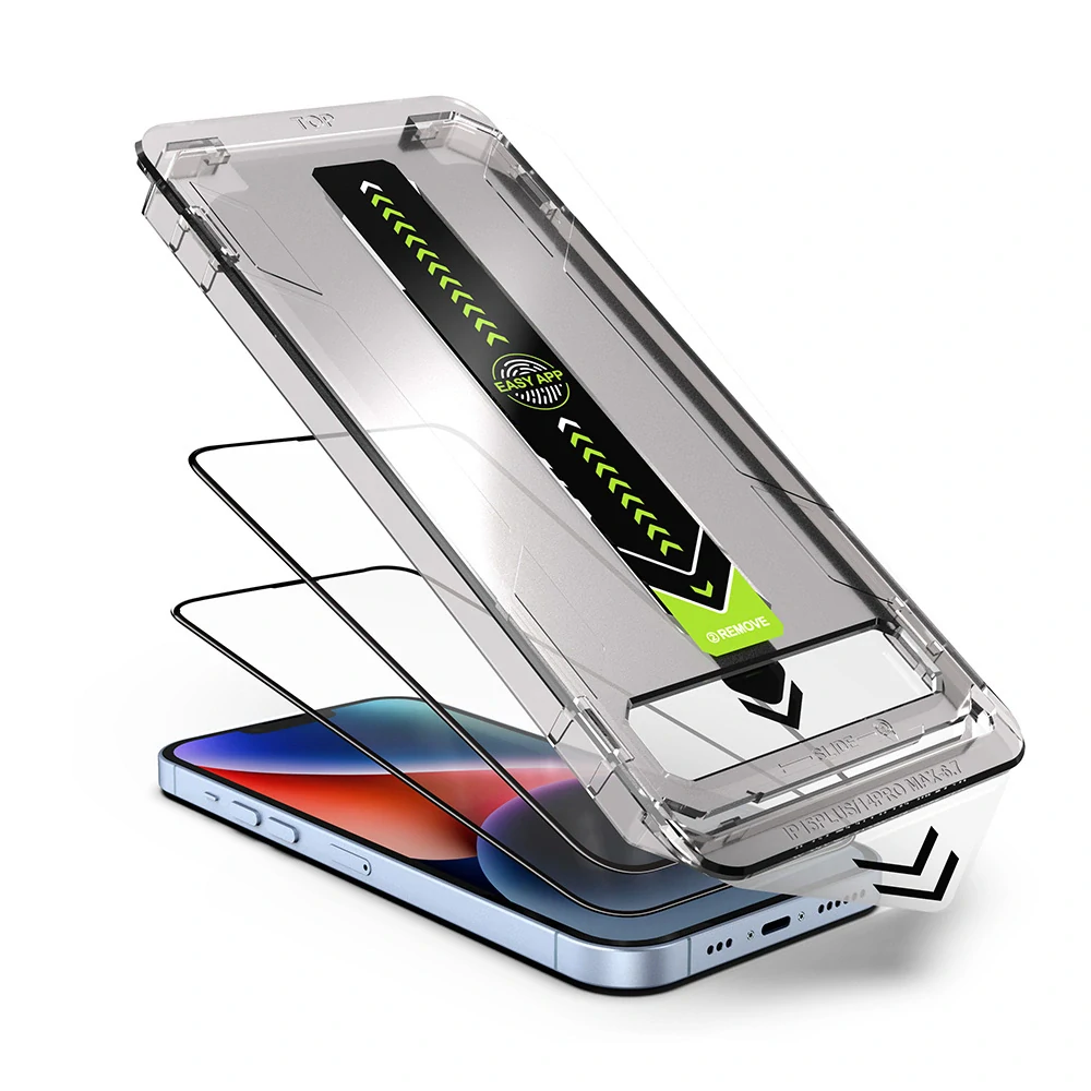Tvrzené sklo iPhone 17 Air, TitanGlass FullCover černé (2 kusy)