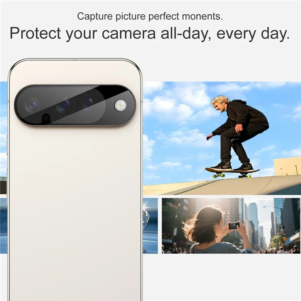 Sklo pro celý fotoaparát Google Pixel 10 – černé