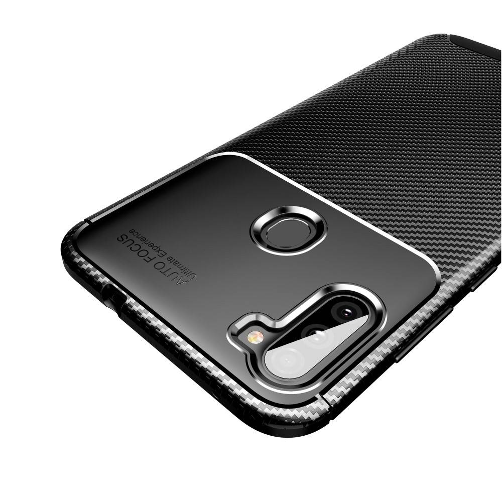 Kryt Samsung Galaxy A11 /M11 Armored Carbon Fiber black