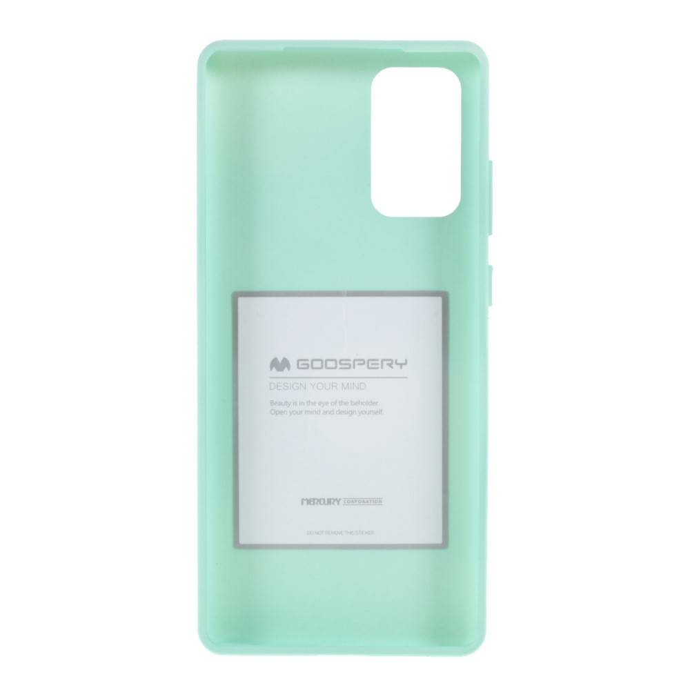 Kryt Samsung Galaxy NOTE 20 Soft Jelly tyrkysový