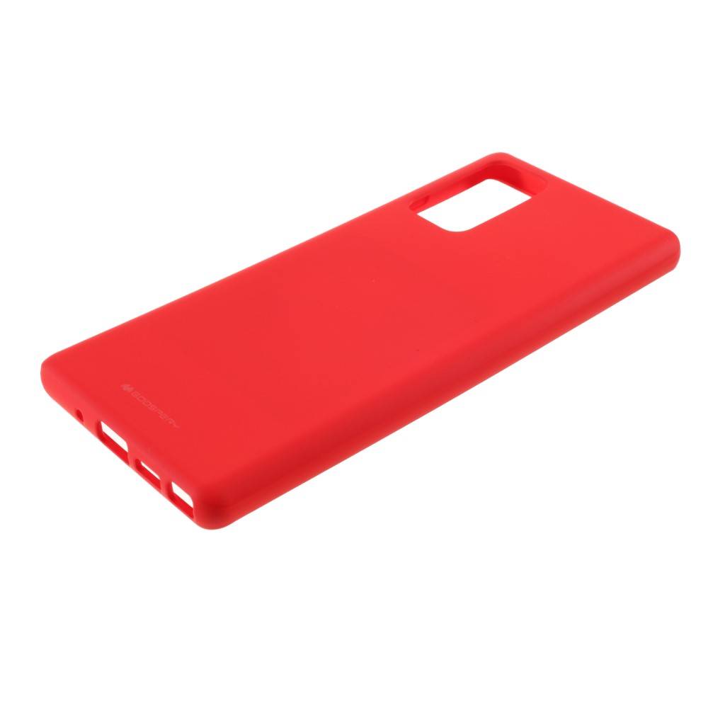 Kryt Samsung Galaxy NOTE 20 Soft Jelly Case Silicone červený