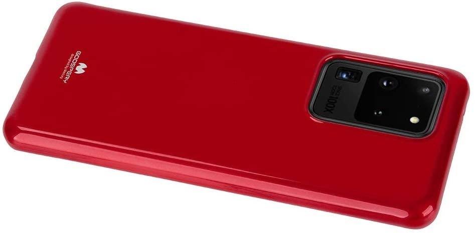 Kryt Samsung Galaxy S20 Jelly Case Mercury Silicone červený