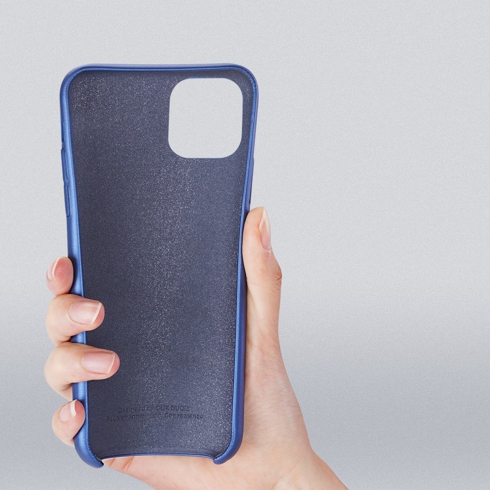 Kryt Iphone 11 kožené Dux Ducis Skin Lite modrý