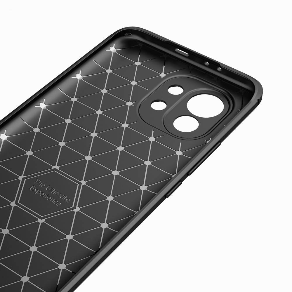 Kryt Xiaomi MI 11 Armored Carbon černý