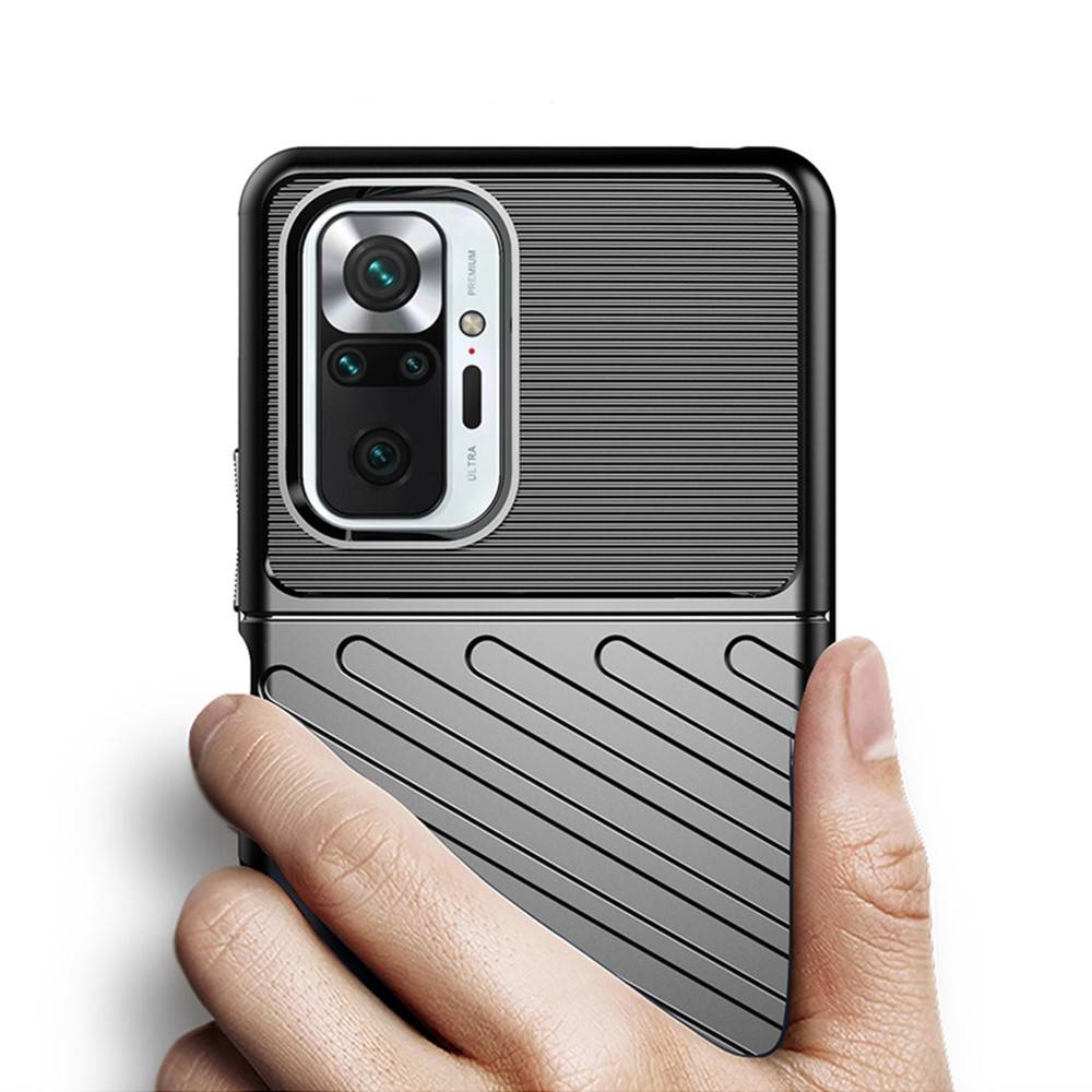 Kryt Xiaomi Redmi Note 10 Pro Armored Thunder Case černý