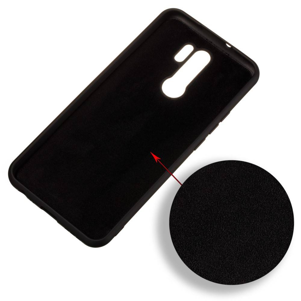 Kryt Xiaomi Redmi 9 silicone černý