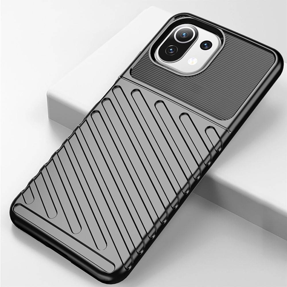 Kryt Xiaomi Mi 11 Lite 4G / Mi 11 Lite 5G / 11 Lite 5G NE Armored Thunder Case černý