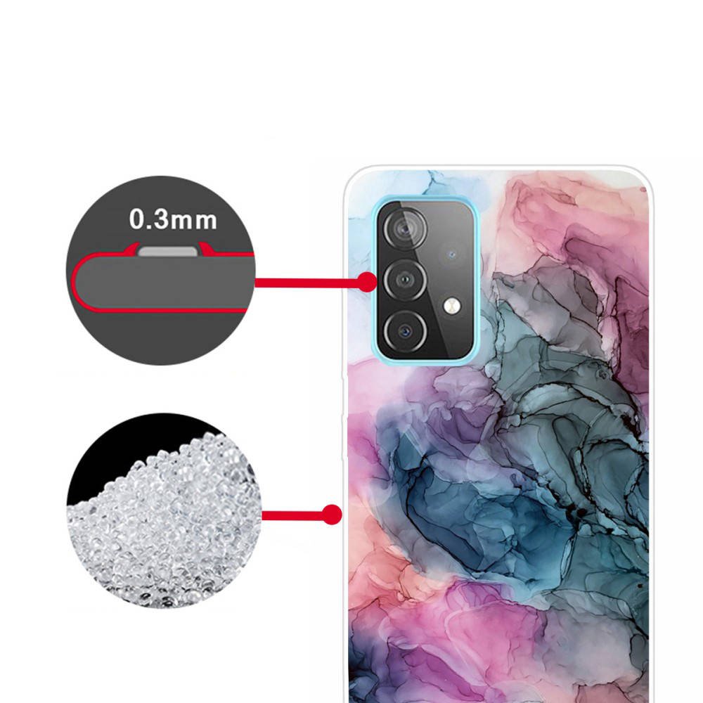 Kryt Samsung Galaxy A32 5G Slim Case Art TPU Protector Marble Pattern Style J