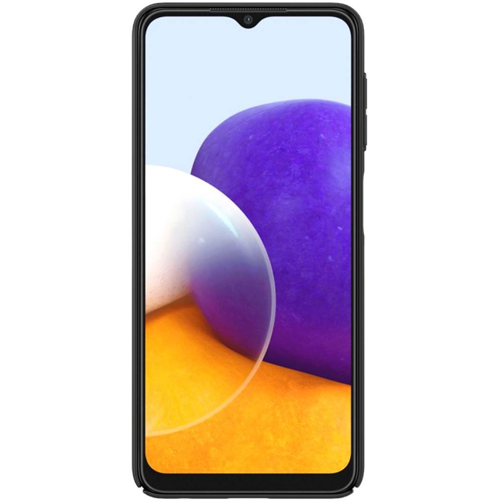 Kryt Samsung Galaxy A22 4G s krytem kamery - Nillkin CamShield černý