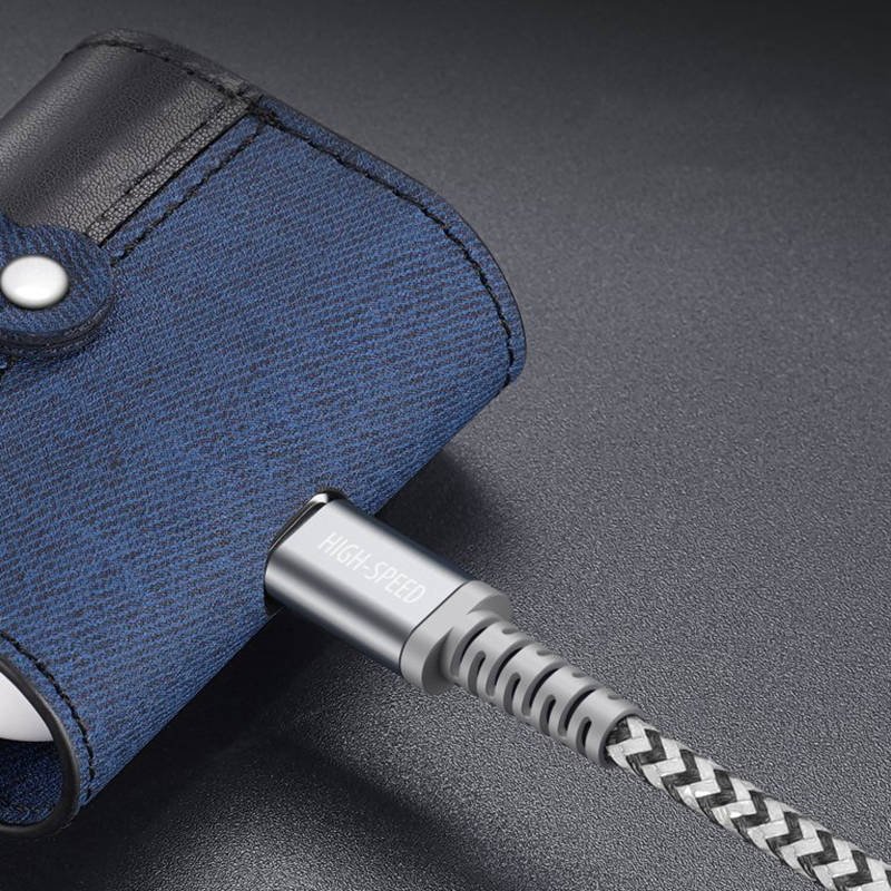 Pouzdro pro APPLE AIRPODS PRO Dux Ducis Mix Series modré