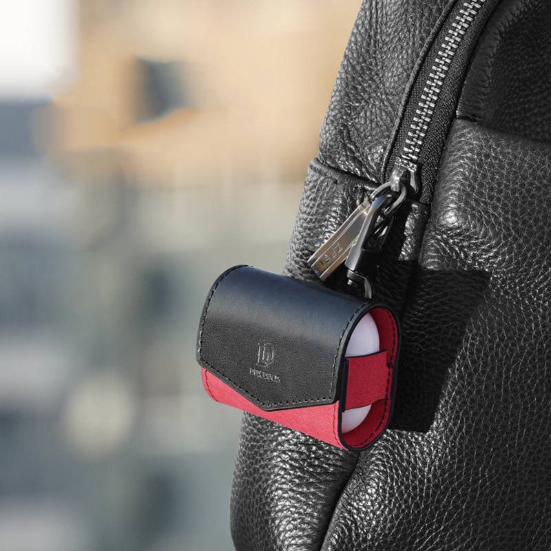 Pouzdro pro APPLE AIRPODS PRO Dux Ducis Mix Series červené