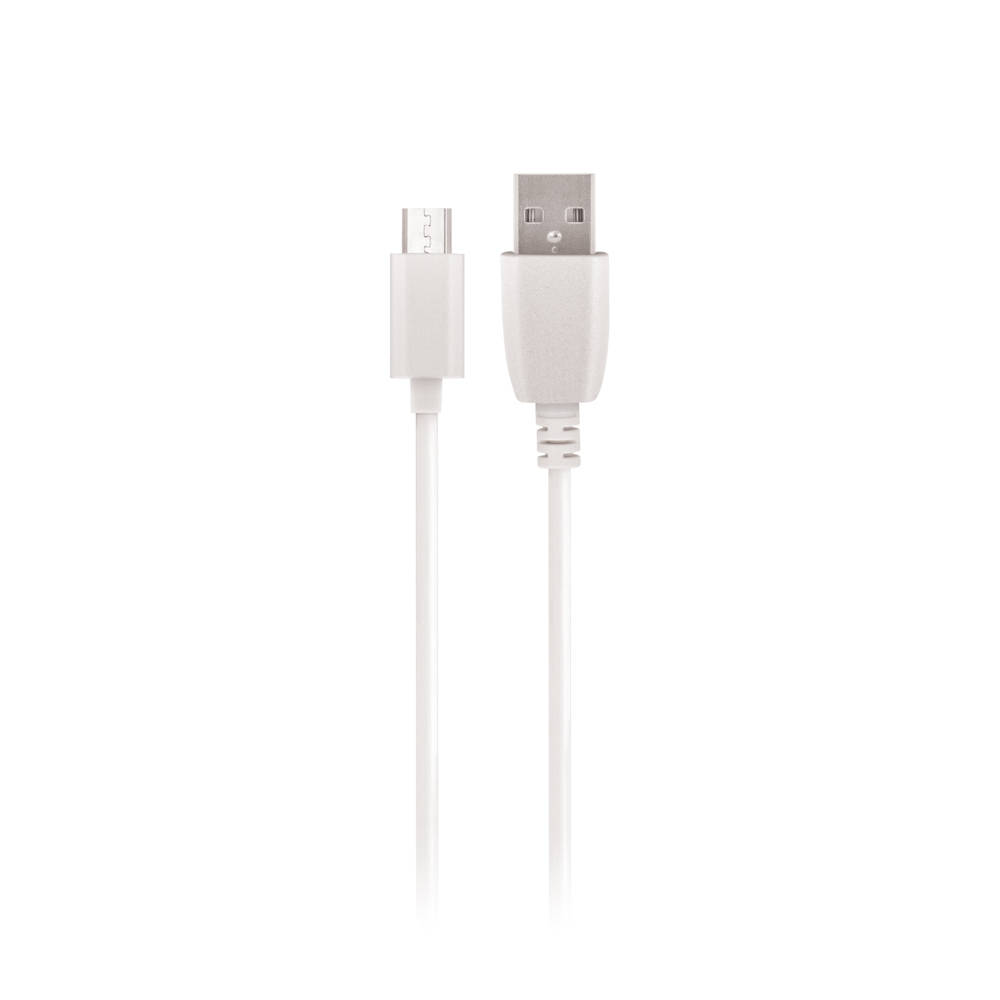 Datový kabel micro USB 3A, 1m, Maxlife, bílý