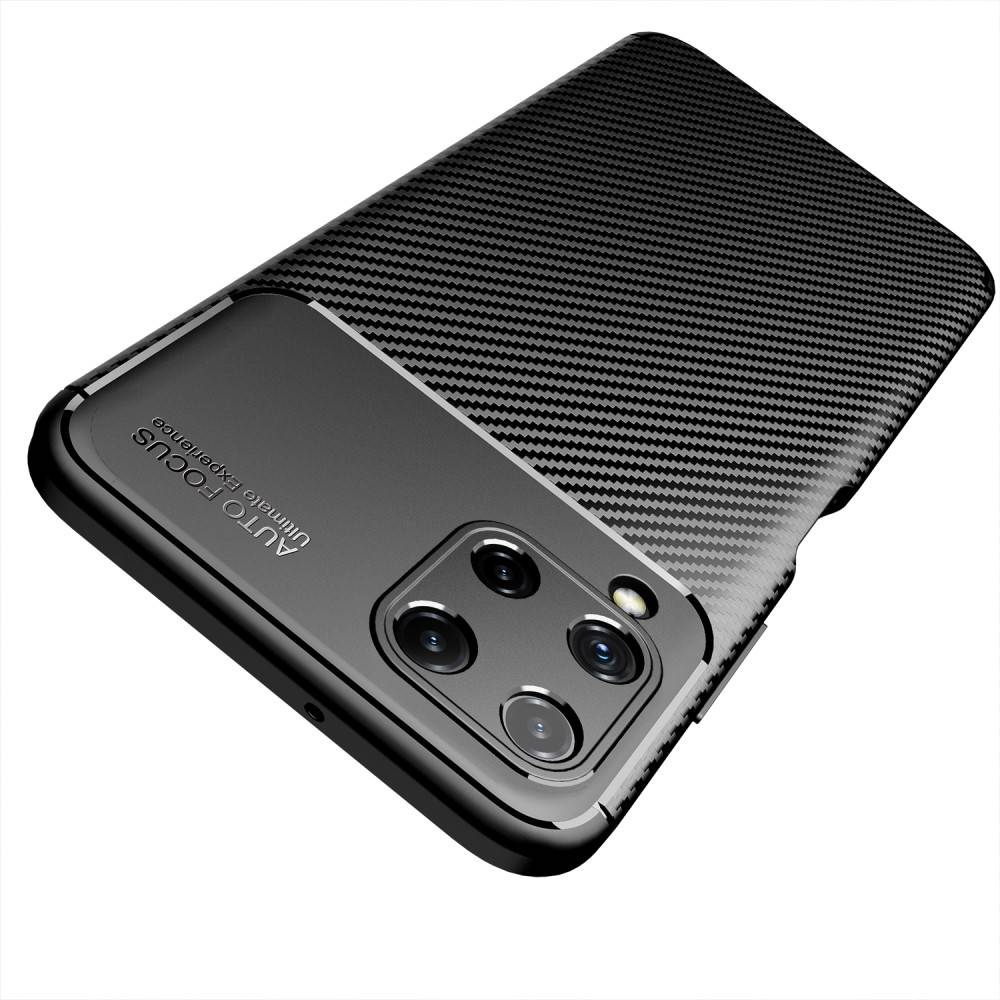Kryt Samsung Galaxy A22 5G Armored Carbon Fiber černý