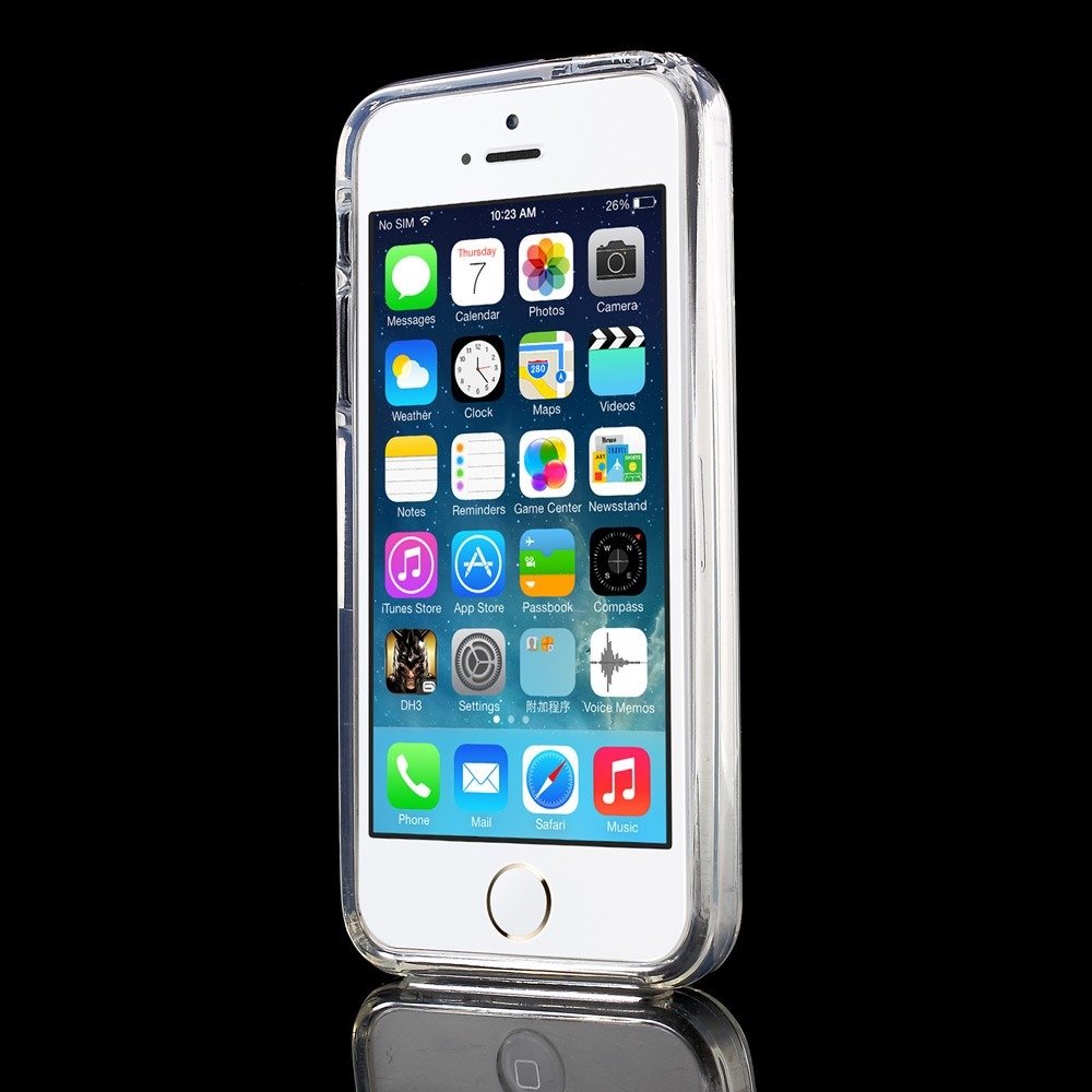 Kryt iPhone 5 Jelly Case Mercury silicone transparentní