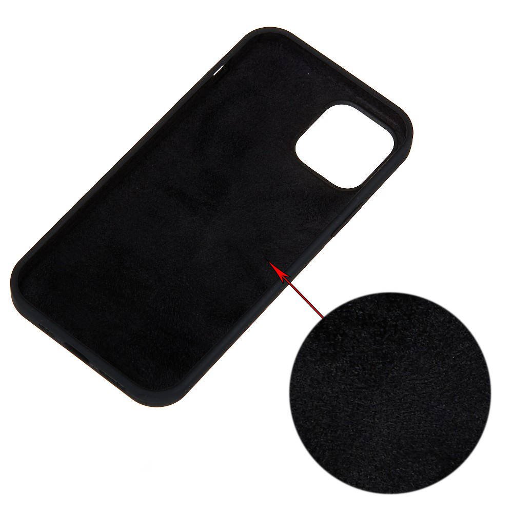 Kryt iPhone 12 Pro Max Silicone case černý