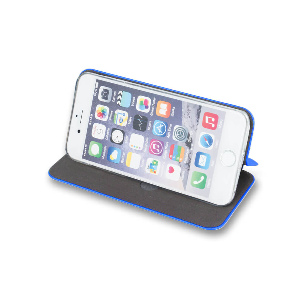 Pouzdro iPhone 13 mini Elegance tmavě modré