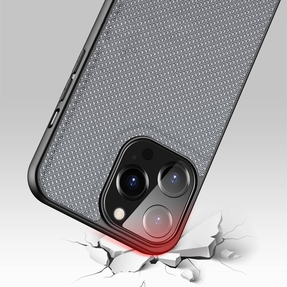 Kryt iPhone 13 Pro Dux Ducis Fino nylon case modrý