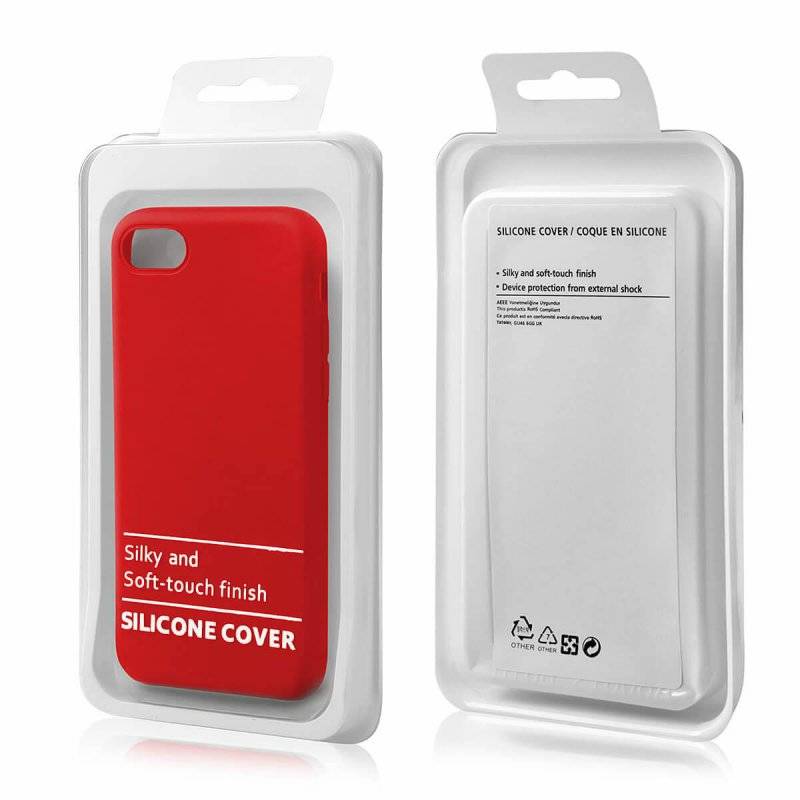 Kryt Xiaomi Redmi 9C Flexible Silicone case červený