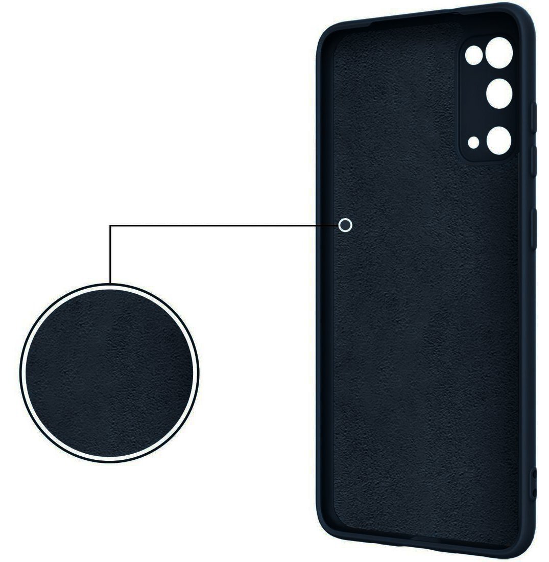 Kryt Xiaomi Redmi 9A / Redmi 9AT Silicone Ring Magnetic Stand modrý