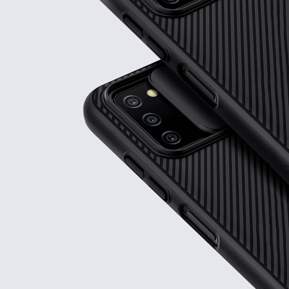 Kryt Samsung Galaxy A03s s krytem kamery - Nillkin CamShield černý