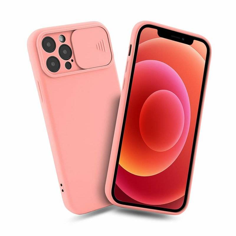 Kryt Samsung Galaxy A03s s krytem fotoaparátu - růžový