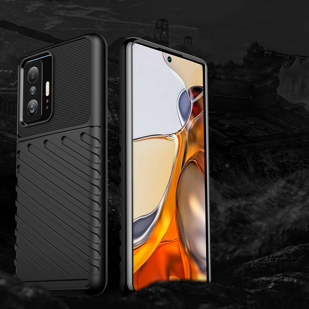Kryt Xiaomi 11T 5G / 11T Pro 5G Armored Thunder Case black