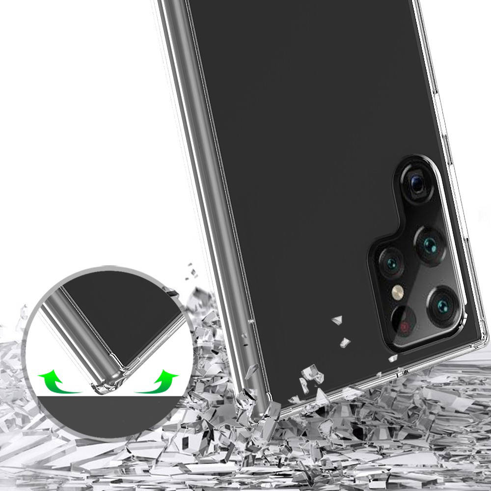 Kryt Samsung Galaxy S22 Ultra Slim Case Protect 2mm transparent