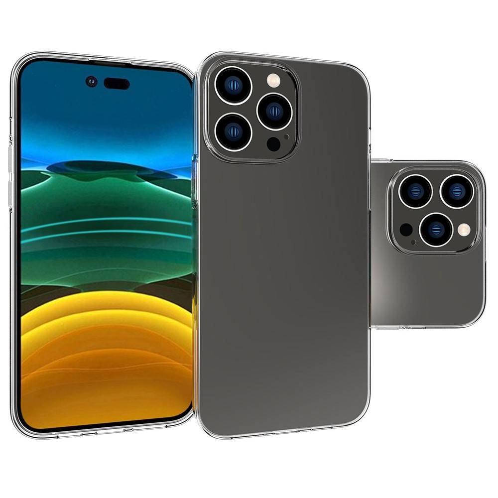Kryt iPhone 14 Pro Max Slim Case Protect 2mm transparent