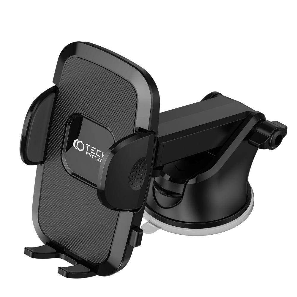 Univerzální držák do auta na palubní desku / čelní sklo Tech-Protect V3 černý