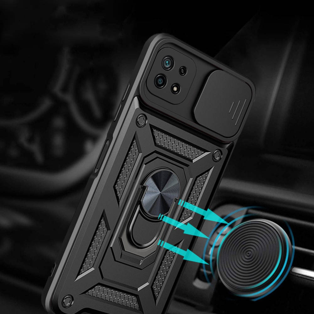 Kryt Samsung Galaxy A22 5G Nexeri CamShield Pro černý