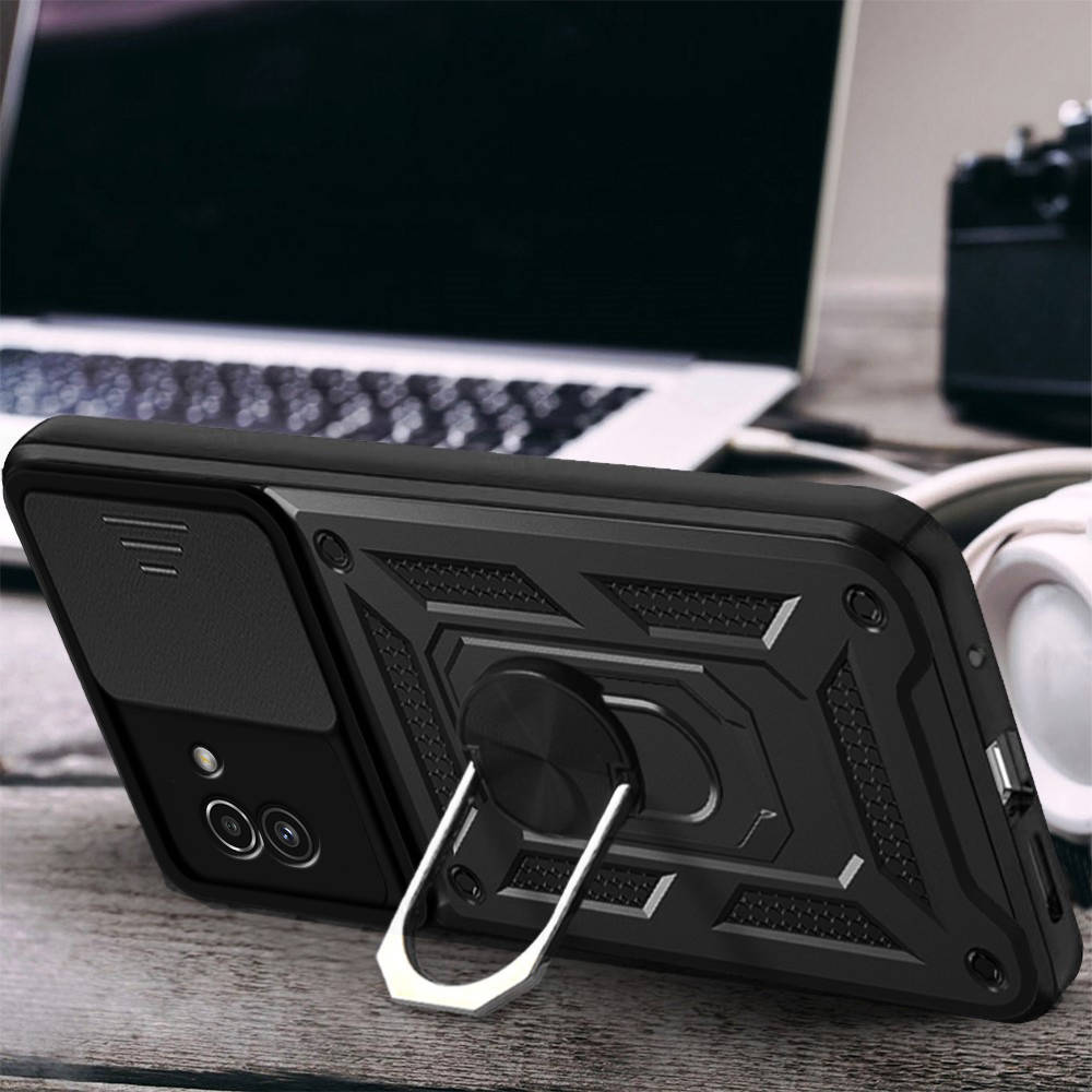 Kryt Samsung Galaxy A03 4G Nexeri CamShield Pro černý