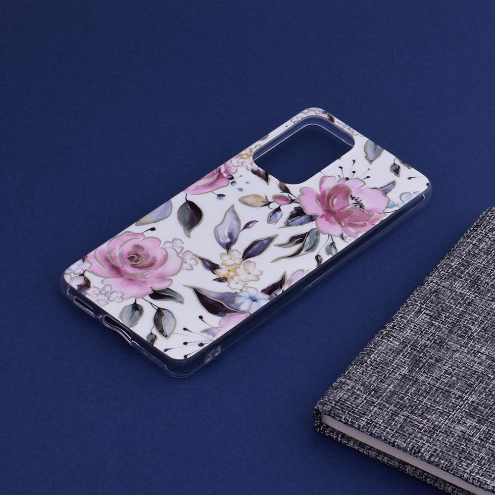 Kryt Samsung Galaxy A53 5G Techsuit - Marble Series - Chloe White