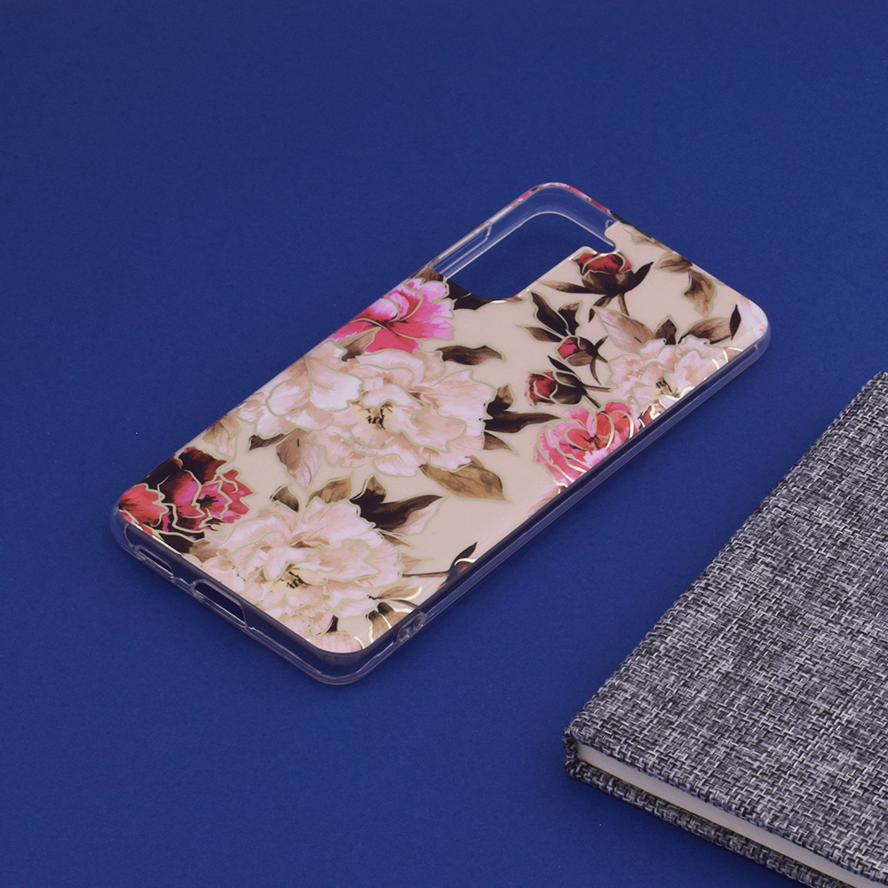 Kryt Samsung Galaxy S21 Plus Techsuit - Marble Series - Mary Berry Nude