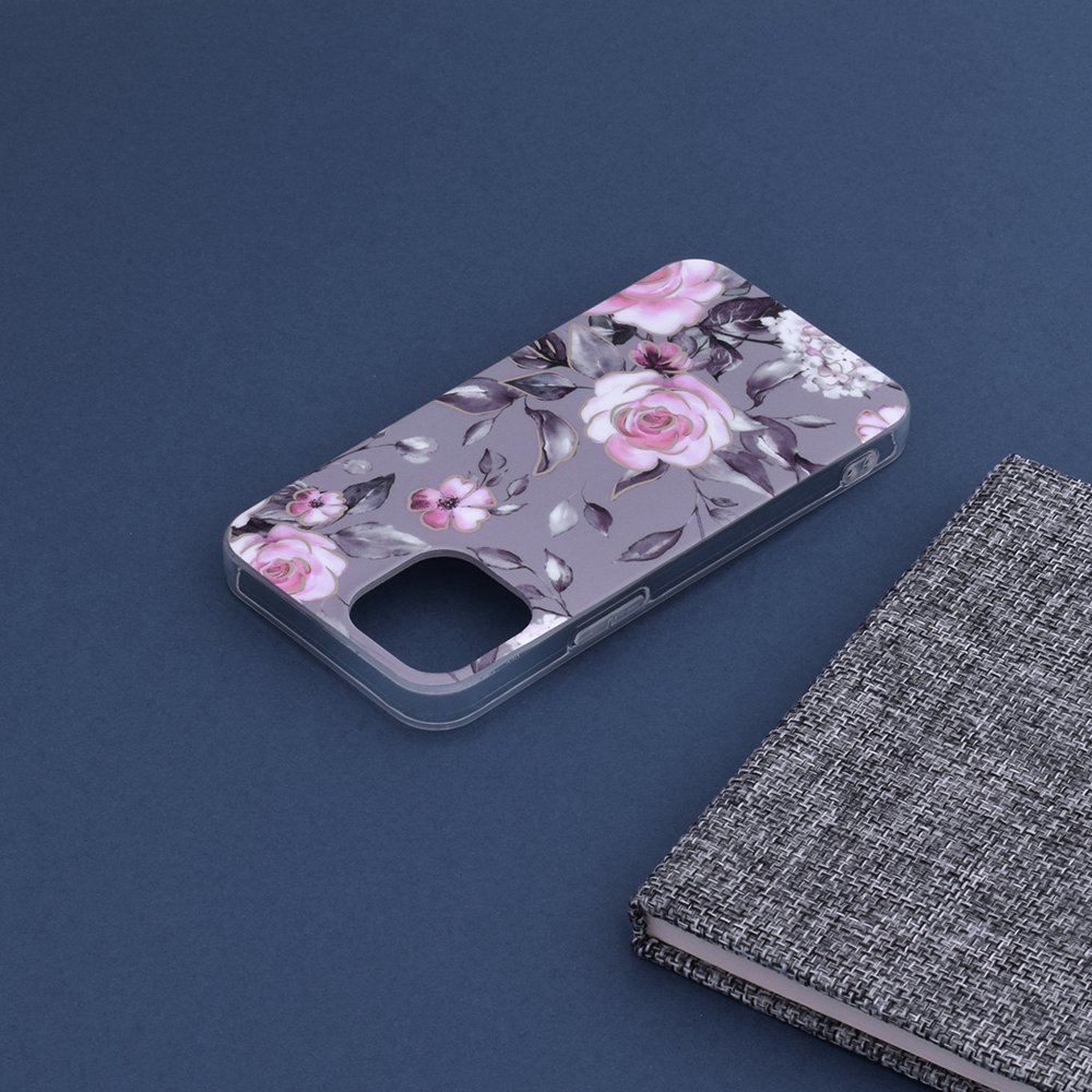 Kryt iPhone 13 mini Techsuit - Marble Series - Bloom of Ruth Gray