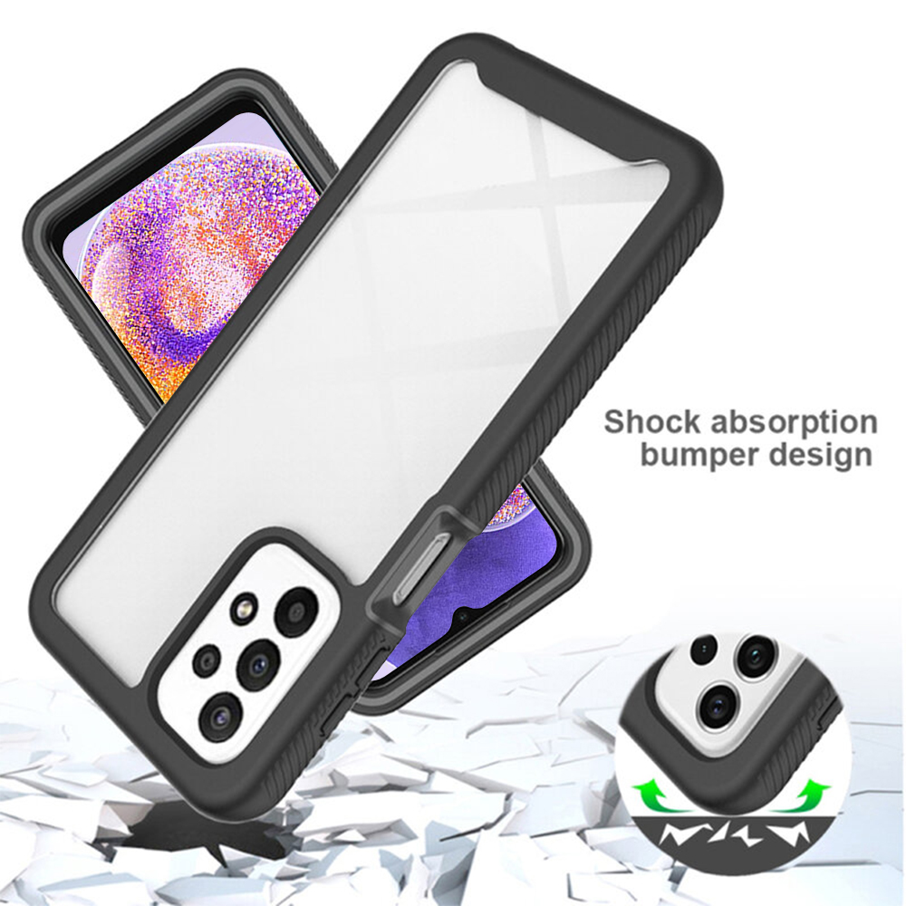 Pouzdro Samsung Galaxy A23 4G / A23 5G Techsuit - Defense360 Pro + ochrana obrazovky, černé