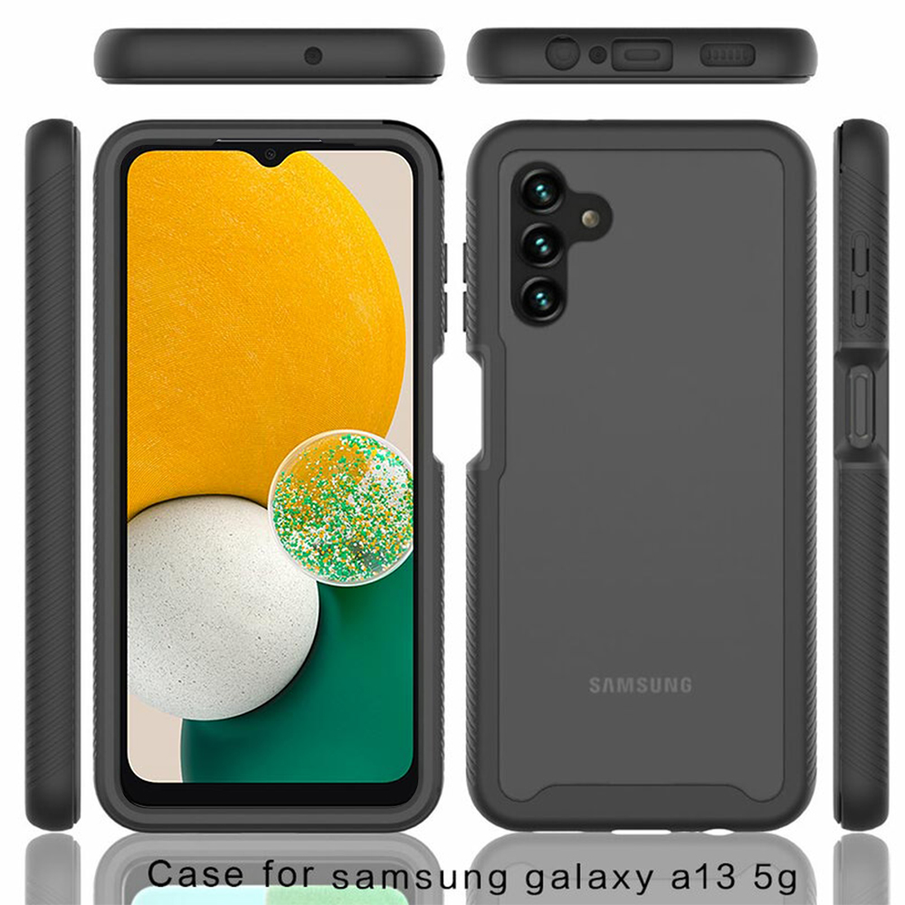 Pouzdro Samsung Galaxy A13 5G / A04s Techsuit - Defense360 Pro + ochrana obrazovky, černé