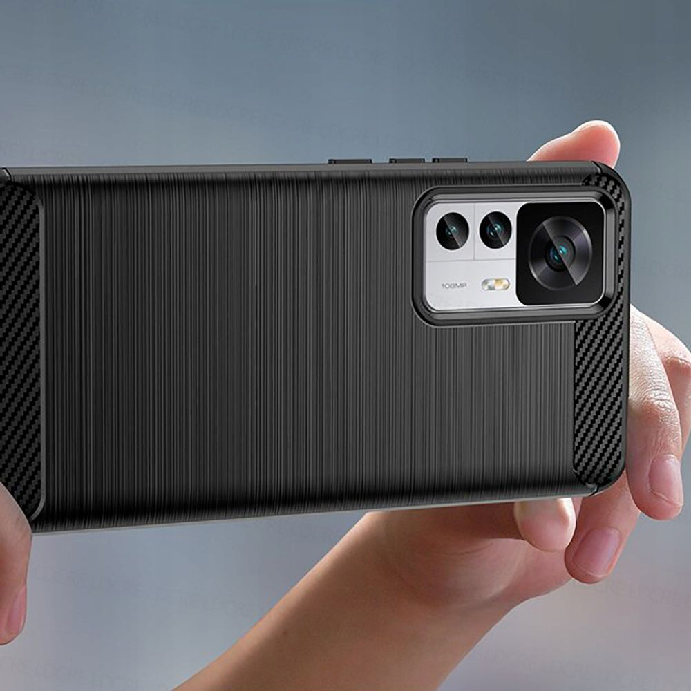 Kryt Xiaomi 12T / 12T Pro Armored Carbon black