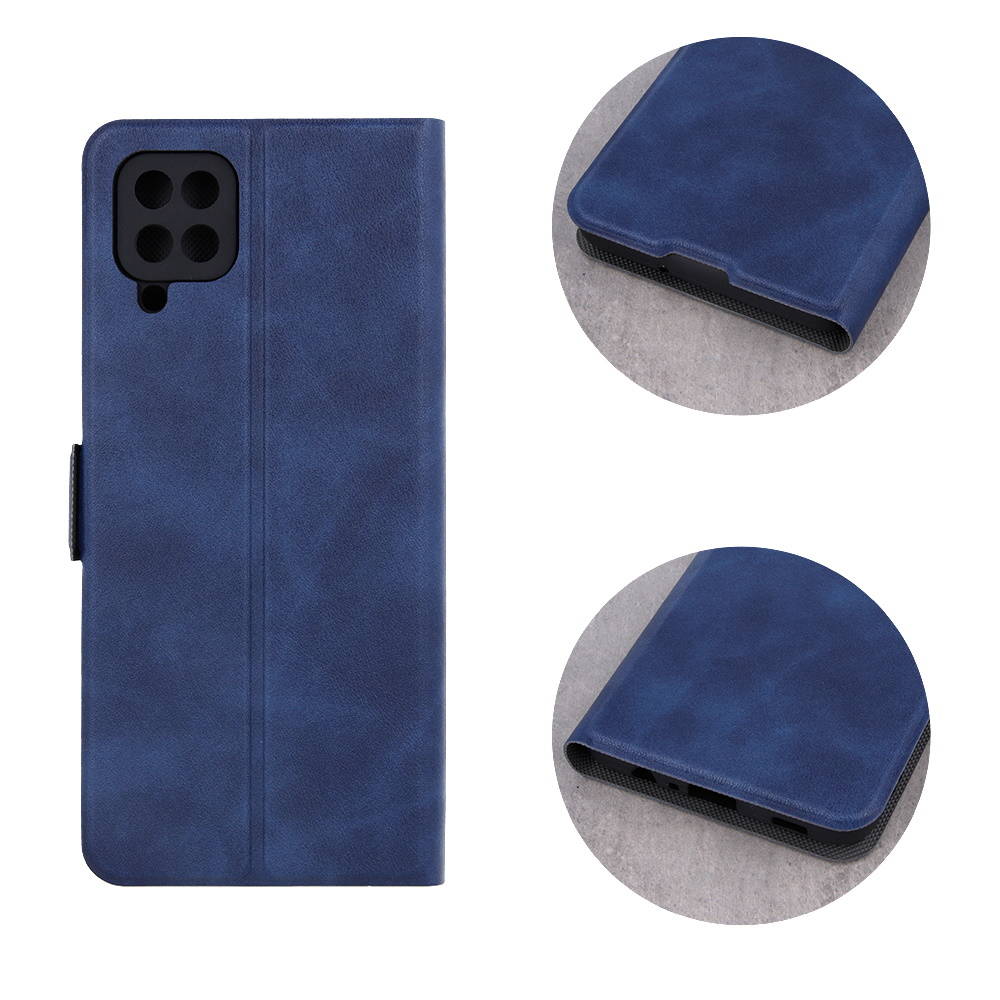 Pouzdro flip Samsung Galaxy A33 5G Smart Mono Case, tmavě modré