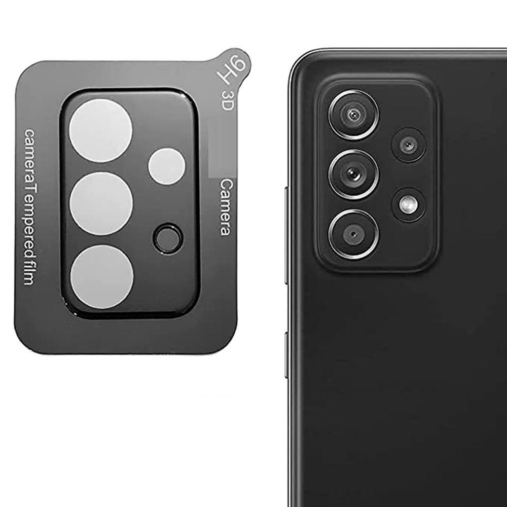 Sklo pro celý fotoaparát Samsung Galaxy A13 4G – černé