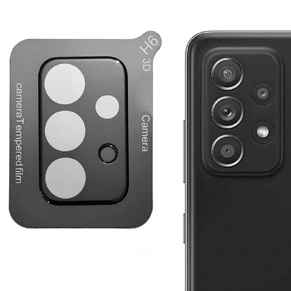 Sklo pro celý fotoaparát Samsung Galaxy A32 4G / A32 5G – černé