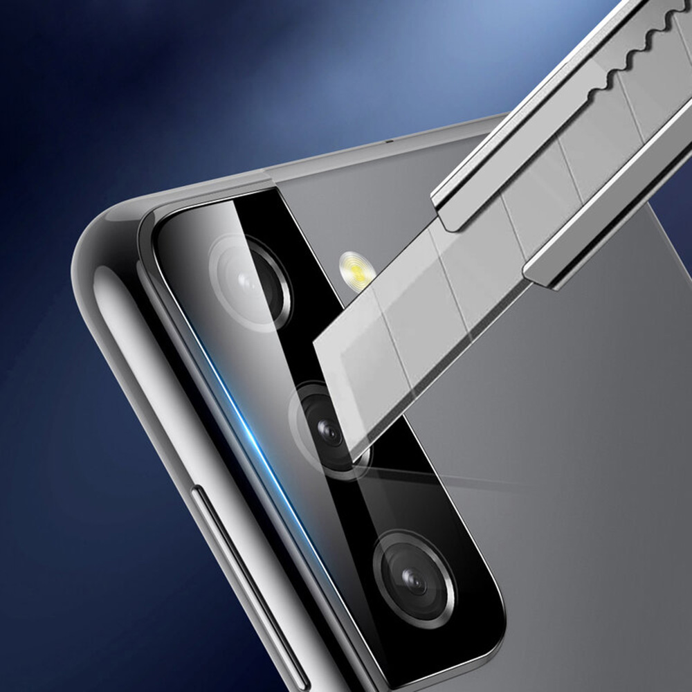 Sklo pro celý fotoaparát Samsung Galaxy S21 FE – černé