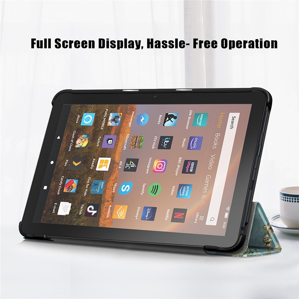 Pouzdro pro tablet Amazon Fire HD8 (2018/2017), Techsuit FoldPro černé