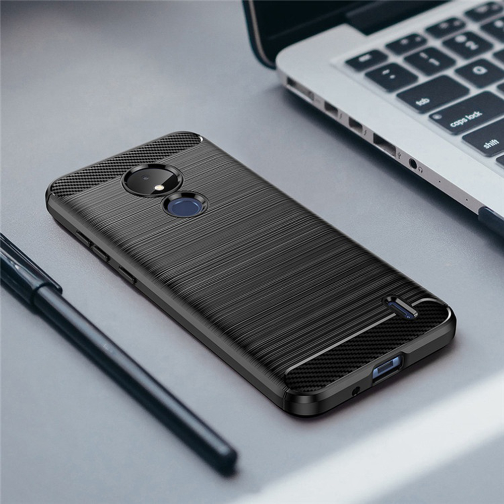 Kryt Nokia C21 Armored Carbon černé