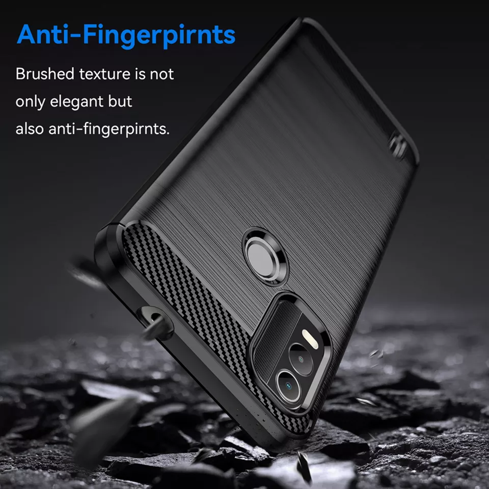 Kryt Nokia C21 Plus Armored Carbon černé