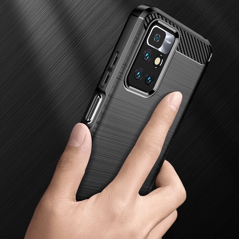 Kryt Xiaomi Redmi 10 / Redmi 10 2022, Armored Carbon black